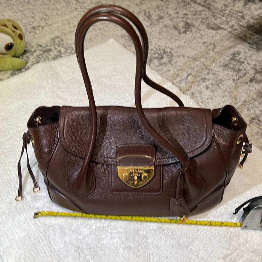 Prada leather hand bag
